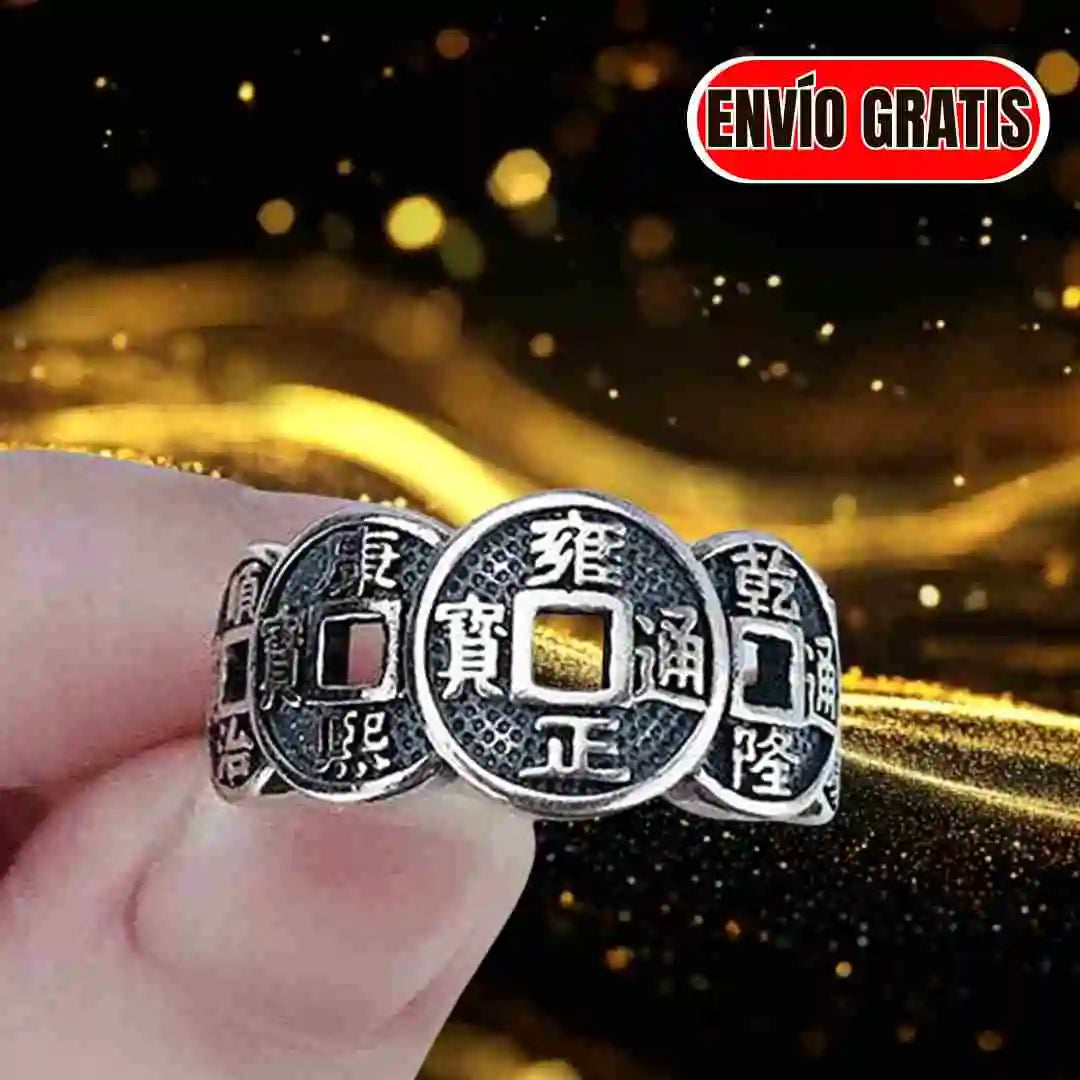 ANILLO DE LA FORTUNA DE LOS 5 EMPERADORES