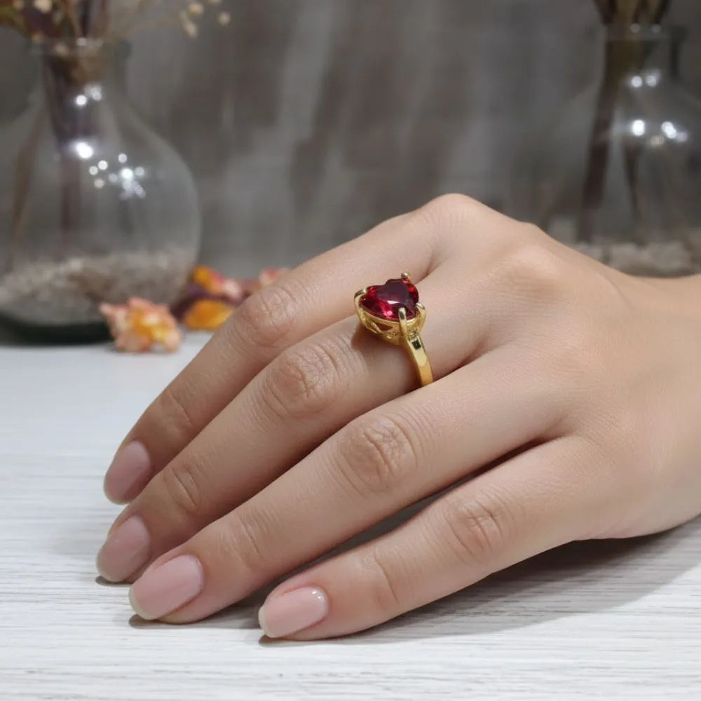 Anillo Corazón Sagrado (ORO 18K)