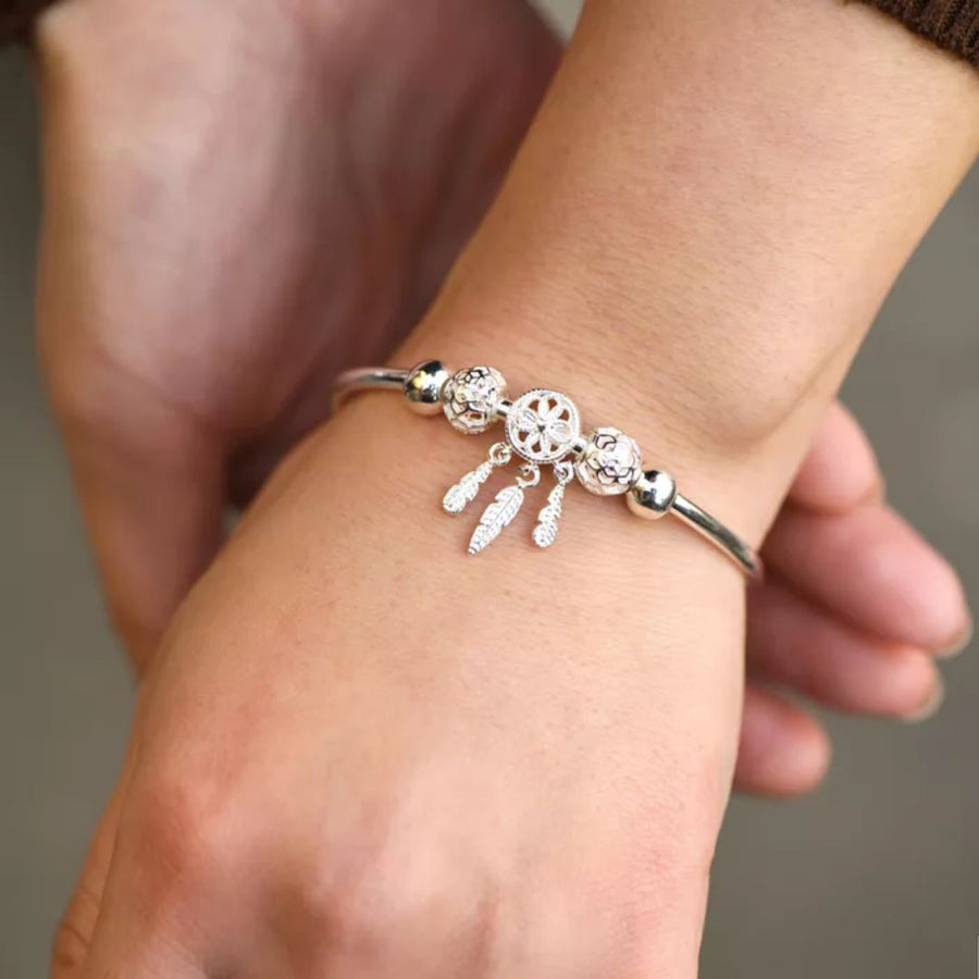 Pulsera Atrapasueños (Plata)