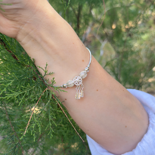 Pulsera Atrapasueños (Plata)