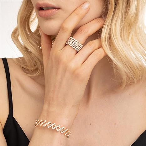 Anillo Diana Convertible en Pulsera (Dorado)