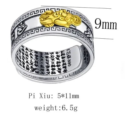 Anillo Buda Pixiu