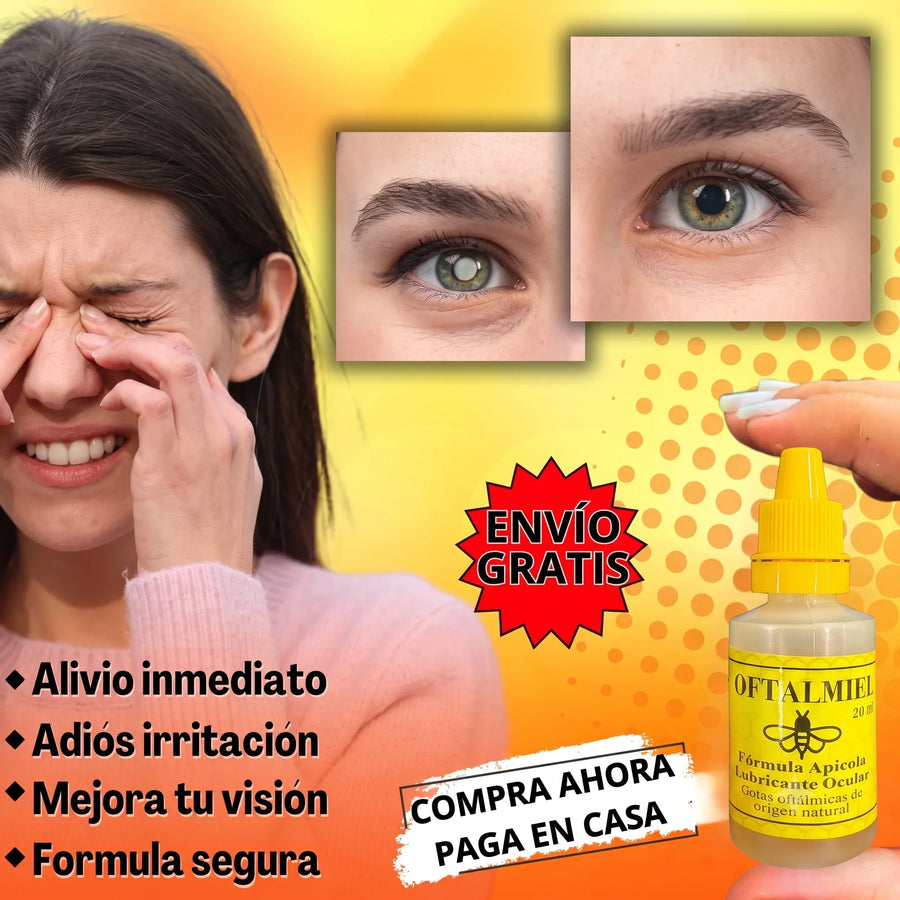 Kit de Gotas de Miel Apícola para los Ojos