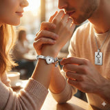 Set Pulsera y Collar Candado y Llave