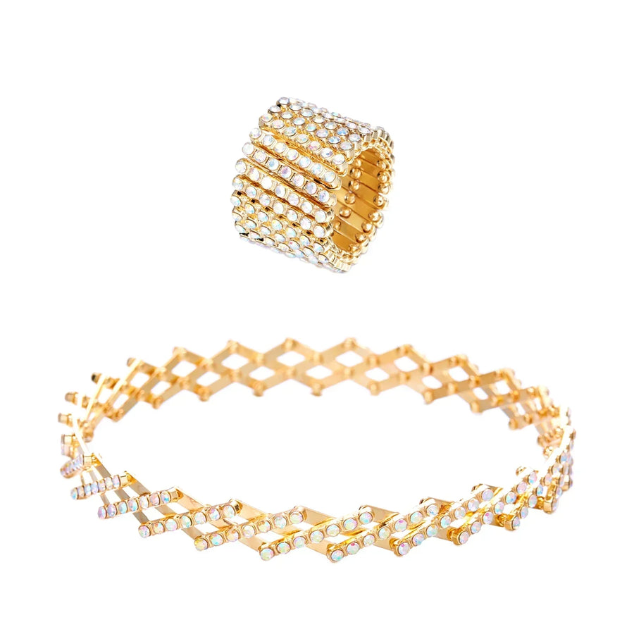 Anillo Diana Convertible en Pulsera (Dorado)