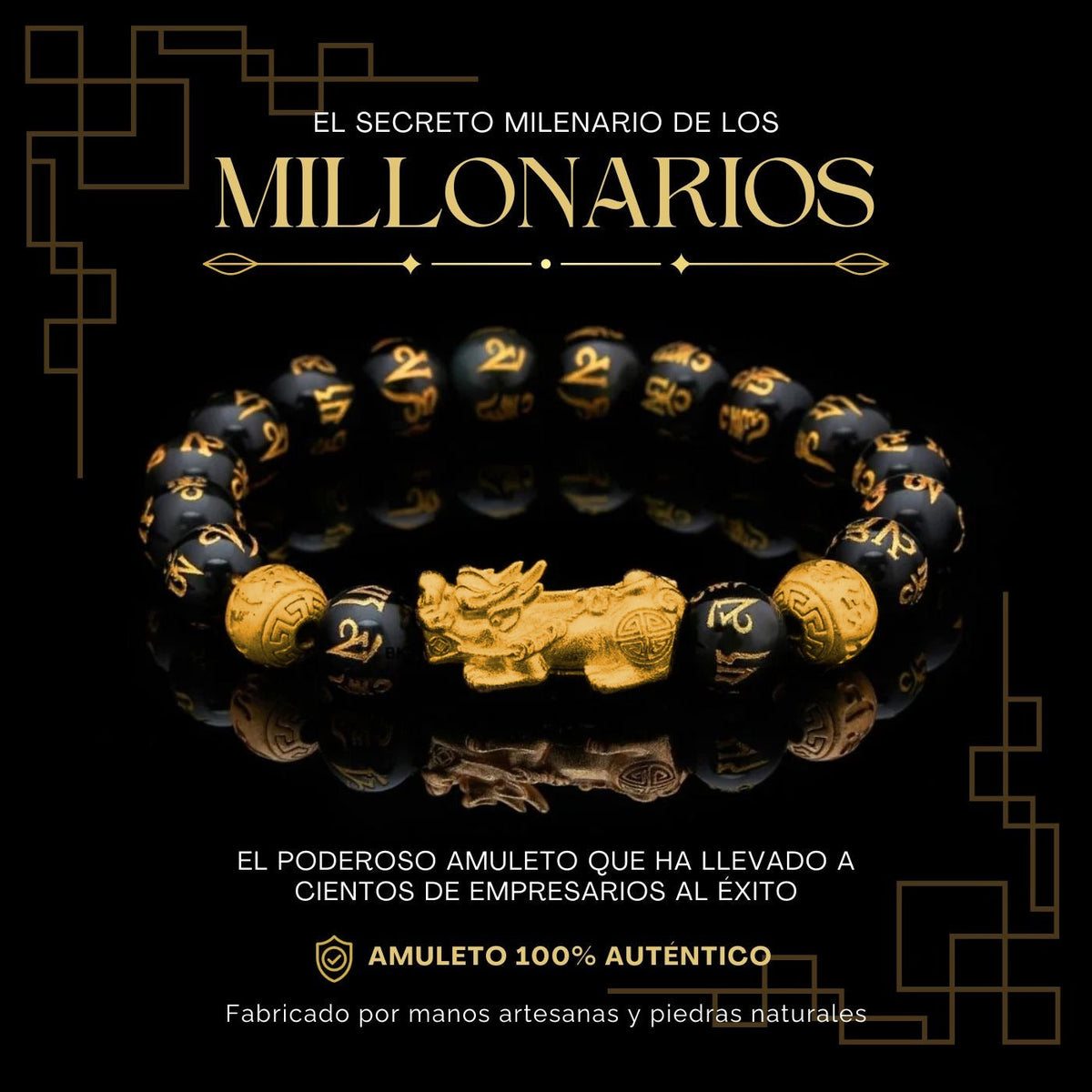 🐉 Pulsera Pixiu de la Prosperidad