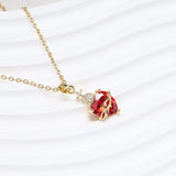 Collar Sagrado Corazón (Baño de oro 18K)