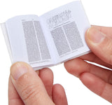 Mini libro La Santa Biblia (llavero)