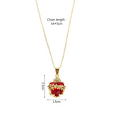 Collar Sagrado Corazón (Baño de oro 18K)