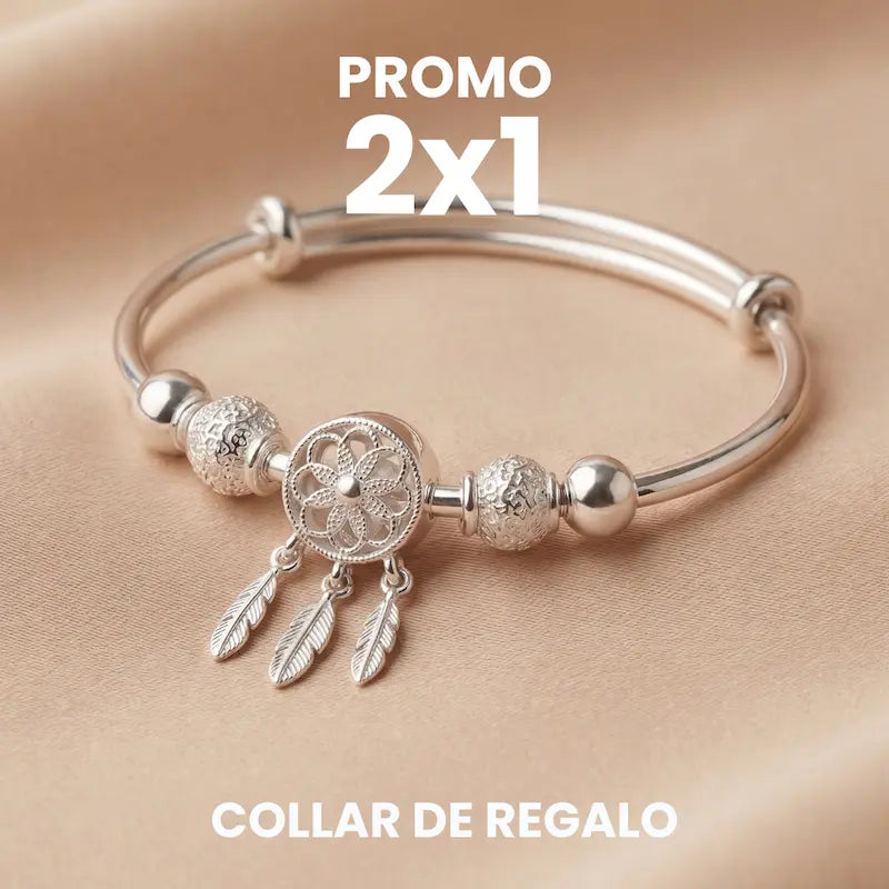 Pulsera Atrapasueños (Plata)