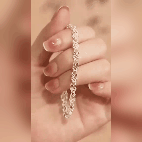 Pulsera Trébol de la Suerte (Acero y Circones)
