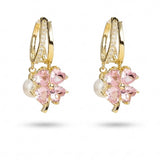 Aretes Trébol Rosa
